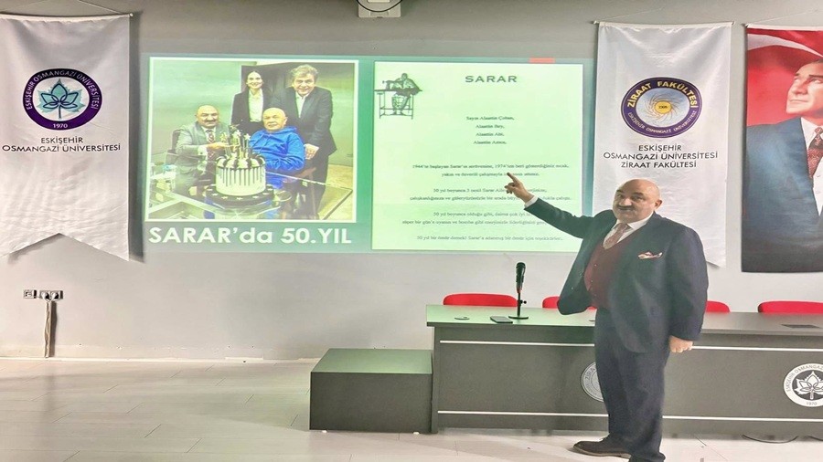 Eskişehir’in Kültür Elçisi Alaattin Çoban, Ziraat Fakültesi Öğrencileriyle Tecrübelerini Paylaştı