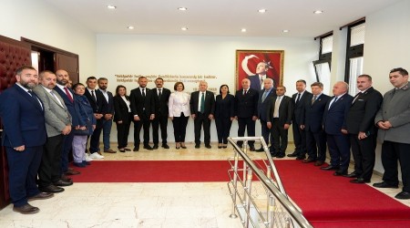 ZAFER PARTS GENEL BAKANI ZDAВDAN  BAKAN NLCEYE ZYARET