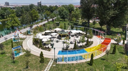 ESKEHR'DE BSKLET PARKI AILDI