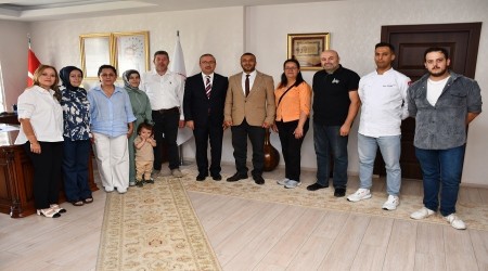 ESGASTRODER'DEN  L MDR AYDIN'A ZYARET