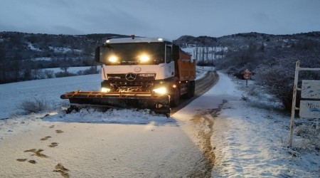 KIRSAL MAHALLELERDE KARLA M�CADELE YAPILIYOR