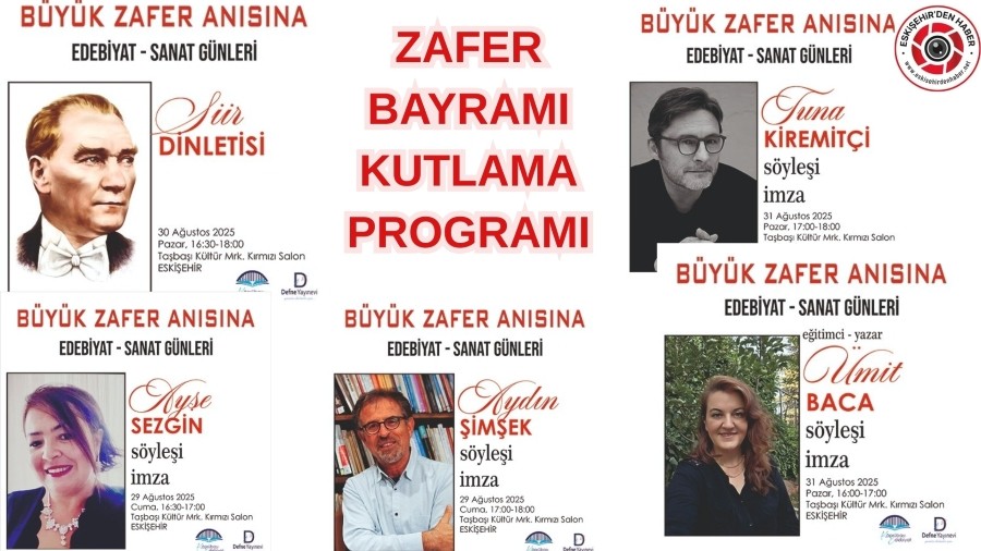 30 AUSTOS ZAFER BAYRAMINA ZEL KUTLAMA PROGRAMI