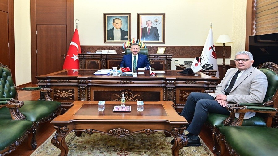 BAKAN KPEL VAL AKSOY'U ZYARET ETT