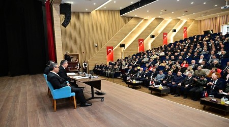 ODUNPAZARI VE TEPEBA�I MUHTARLARI VAL� YILMAZ'A SORUNLARI AKTARDILAR