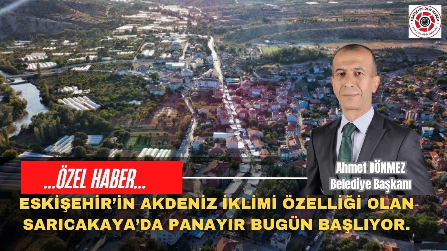SARICAKAYA PANAYIRI BALIYOR