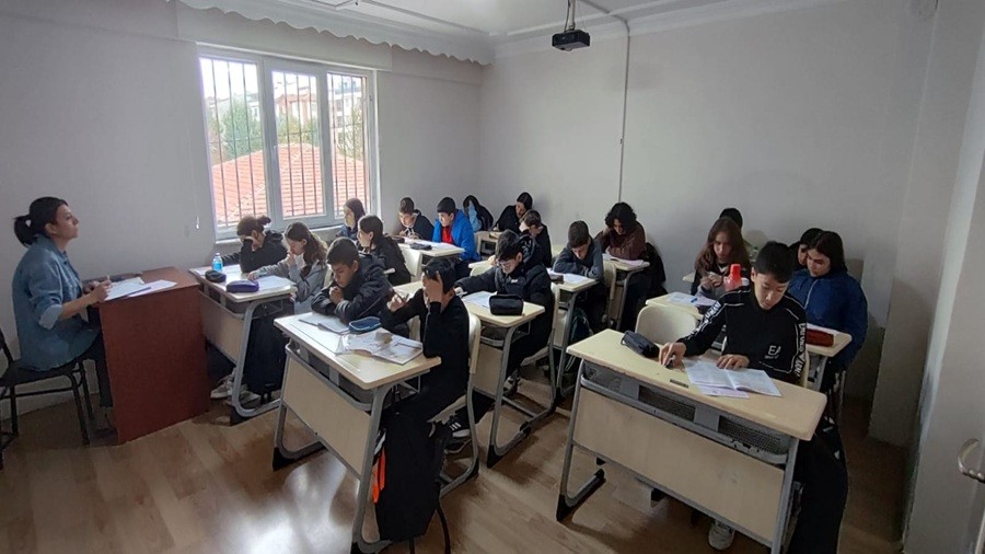 Odunpazar Belediyesinden gerek snav ortamnda LGS hazrlk snav