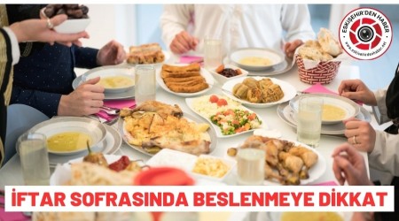 RAMAZANDA BESLENMEYE D�KKAT