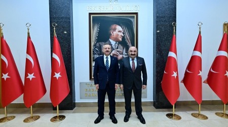 Sarar�dan Vali Aksoy�a Veda Ziyareti