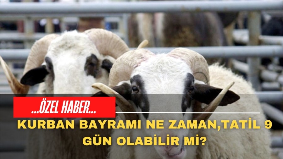 KURBAN BAYRAMI TATL 9 GN OLACAK MI?