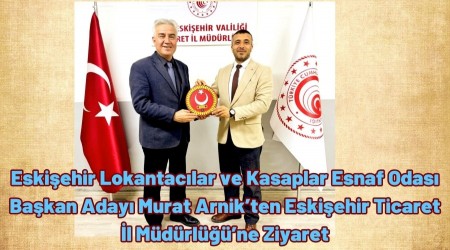 MURAT ARN�K'�N KURUM Z�YARETLER� DEVAM ED�YOR