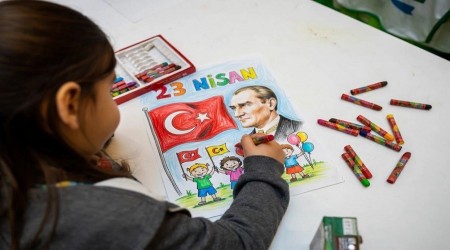 Odunpazar� Belediyesi�nden 23 Nisan�a �zel resim yar��mas�