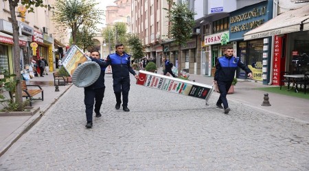 Odunpazarnda kaldrm igallerine geit yok!