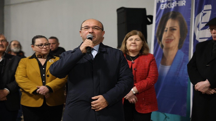 BA�KAN U�UR TEPE BEYL�KOVA'DA �FTAR PROGRMINA KATILDI