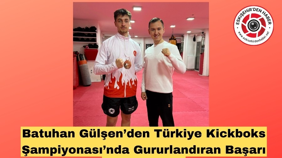 Batuhan G�l�en�den T�rkiye Kickboks �ampiyonas��nda Gururland�ran Ba�ar�