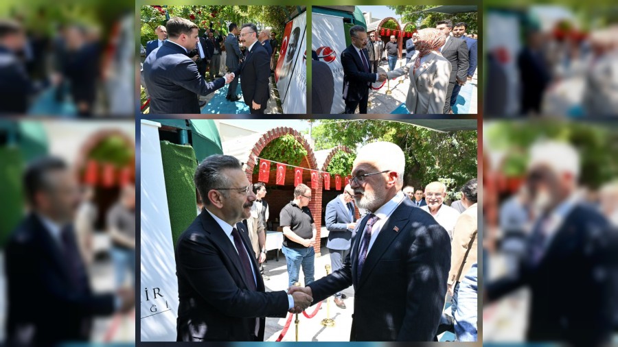 ESKİŞEHİR'DE BAYRAMLAŞMA TÖRENİ YAPILDI