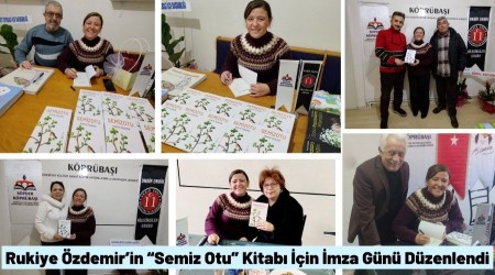 Rukiye �zdemir�in �Semiz Otu� Kitab� ��in �mza G�n� D�zenlendi