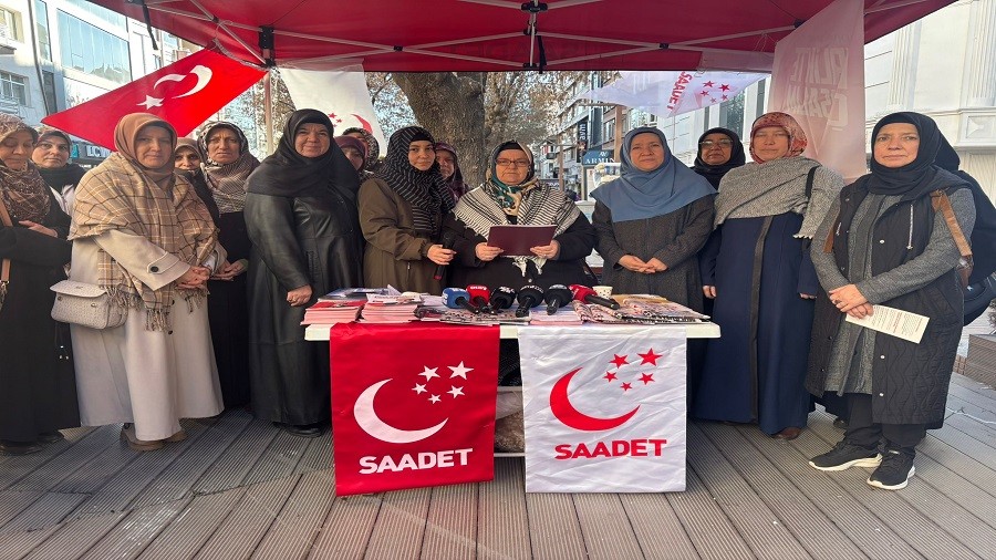 SAADET KADIN KOLLARI'NDAN YERL� MALI VURGUSU