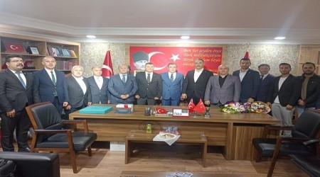 SEND�KACILARDAN BA�KAN SEZER'E HAYIRLI OLSUN Z�YARET�