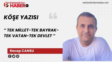TEK MLLET-TEK BAYRAK-TEK VATAN-TEK DEVLET 
