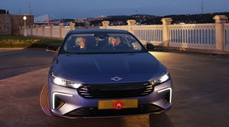 TOGG'UN LK SEDAN MODEL ERDOAN'A HEDYE EDLD