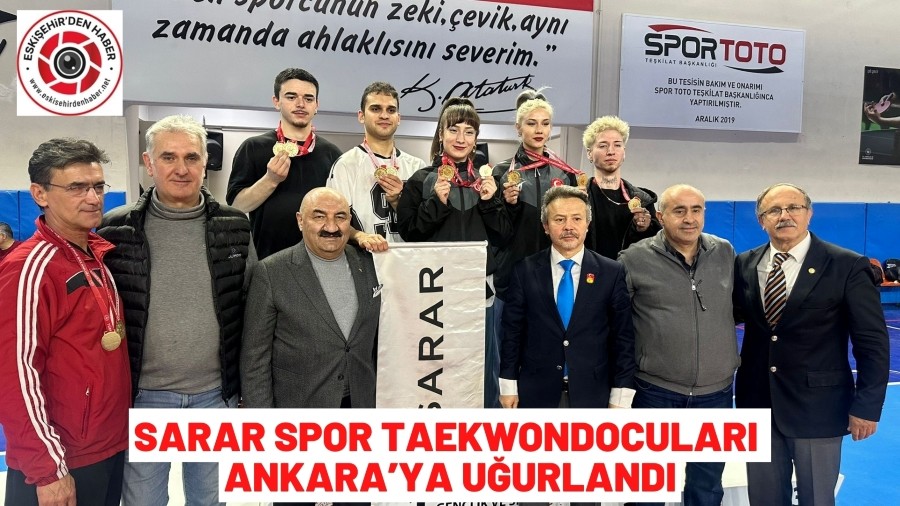 Sarar Spor Taekwondocular� T�rkiye �ampiyonas� ��in Ankara Yolunda