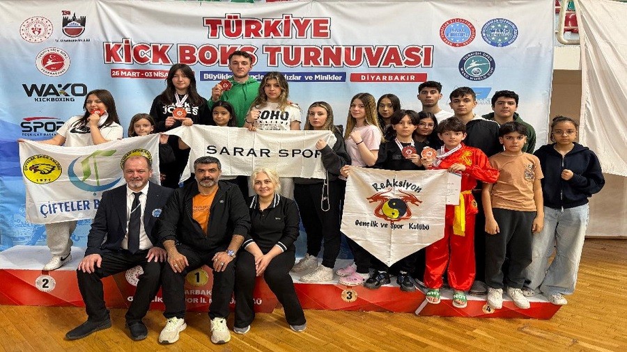 Eskişehirli Sporculardan Türkiye Kick Boks Şampiyonası’nda Büyük Başarı