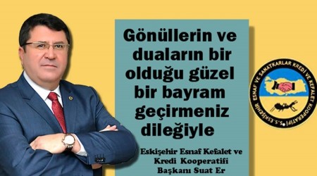 KURBAN BAYRAMI KUTLAMA MESAJI