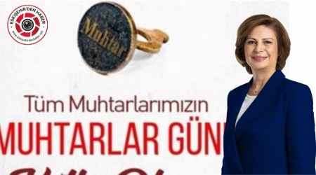 BAKAN NLCE MUHTARLAR GNN KUTLADI