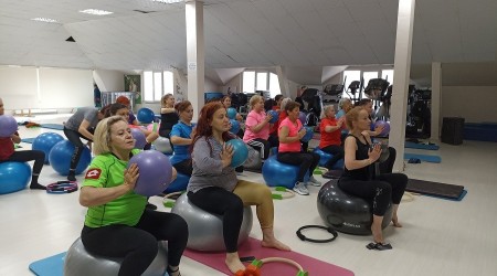 Salkl Yaama Destek: Pilates Eitimleri Devam Ediyor!