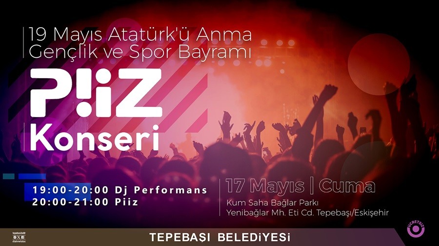 19 MAYIS COKUSU PZ KONSER LE KATLANACAK