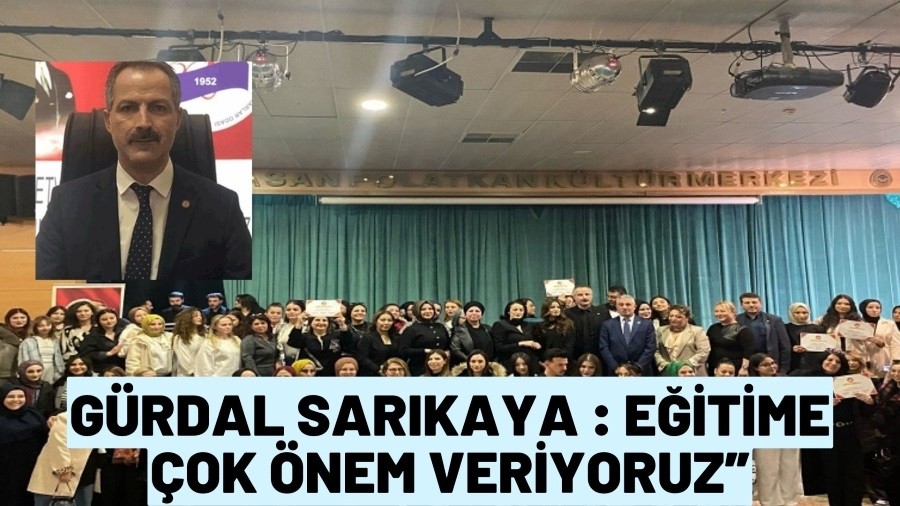 BAKAN SARIKAYA: "ETME OK NEM VERYORUZ"