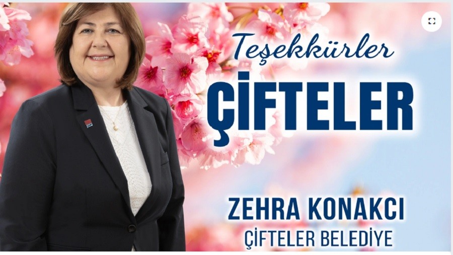 Zehra Konakc "ifteler yuvam,evim.Hemehrilerime teekkr ediyorum"