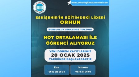 ORHUN ETM KURUMLARI :"NOT ORTALAMASI LE RENC ALIYORUZ"