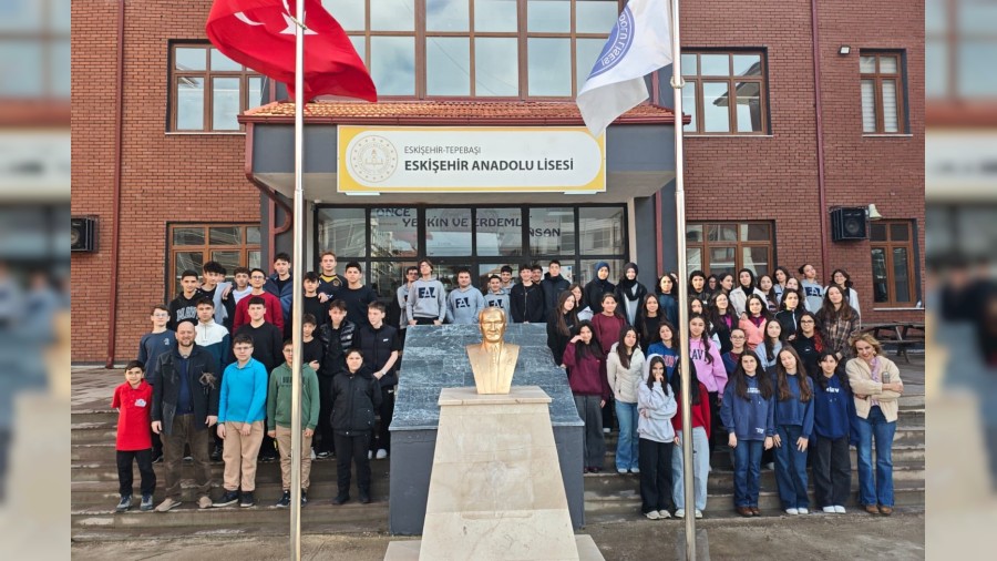 Ortaokul ��rencilerinden Eski�ehir Anadolu Lisesi�ne Ziyaret