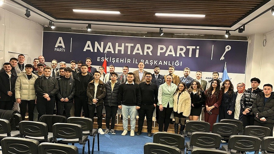 ANAHTAR PART GENLK KOLLARI GENEL BAKANI ESKEHR'E GELD