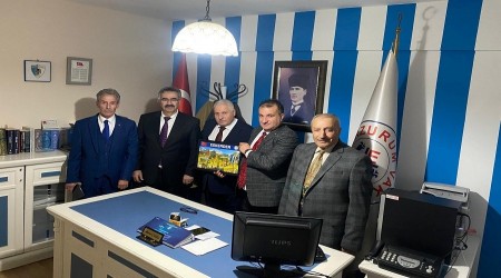 ESKERDER YELER  ANKARA'DA ESAV'I ZYARET ETT