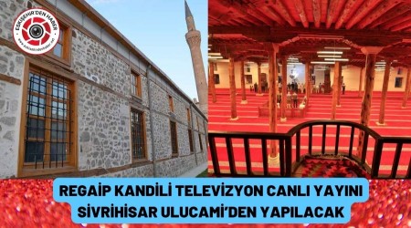 REGAB KANDL CANLI OLARAK SVRHSAR ULUCAMDEN YAYIMLANACAK