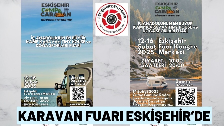 Kamp, karavan ve doaseverler Eskiehirde buluacak