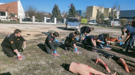 ESKEHR OSB TFAYESNDEN TRKYEDE BR LK: TAKTK YARALI BAKIM ETM BAARIYLA TAMAMLANDI